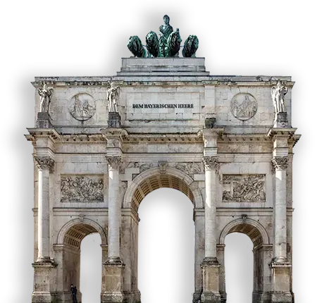 Top Geschäftsadresse in München - Siegestor